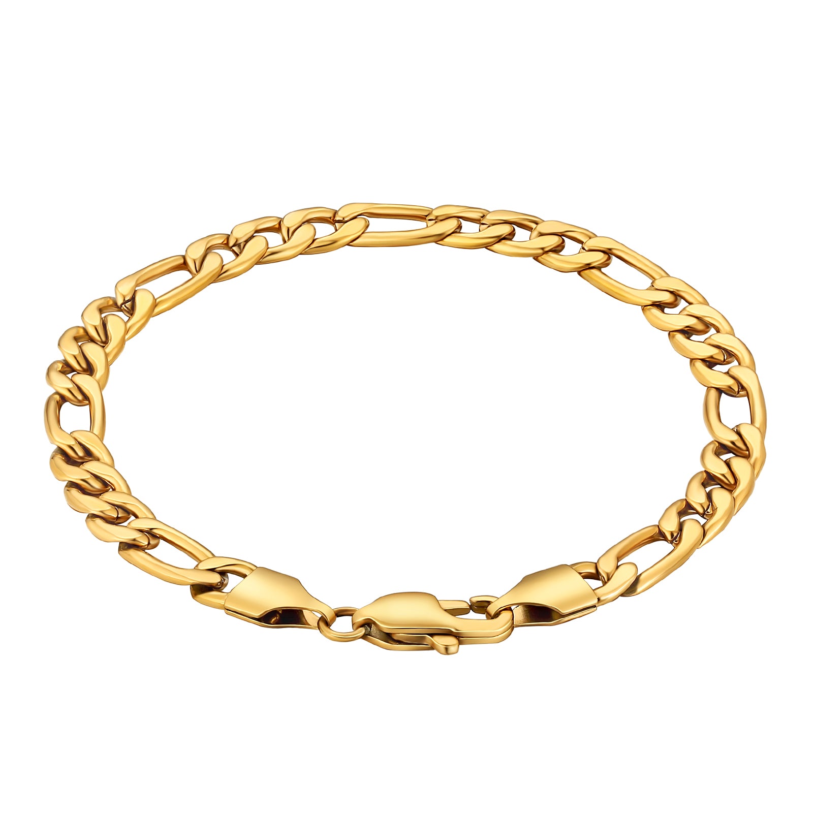 Goldkette FIGARO 5 mm